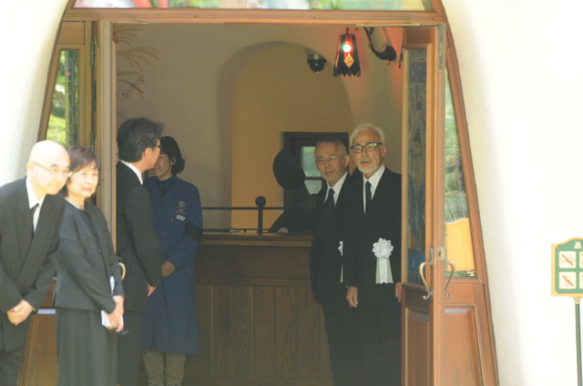 「高畑勲 お別れの会」東京・三鷹の森ジブリ美術館にて