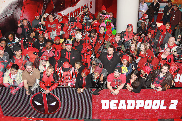 『デッドプール2』NYプレミア　（C）2017 Twentieth Century Fox Film Corporation All Rights Reserved