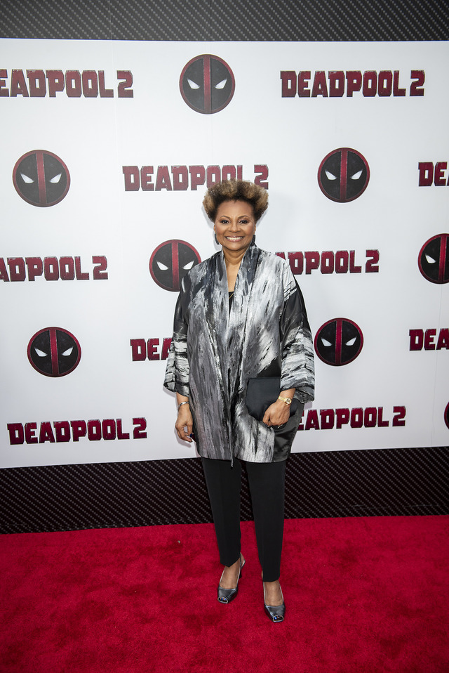 レスリー・アガムズ／『デッドプール2』NYプレミア　（C）2017 Twentieth Century Fox Film Corporation All Rights Reserved