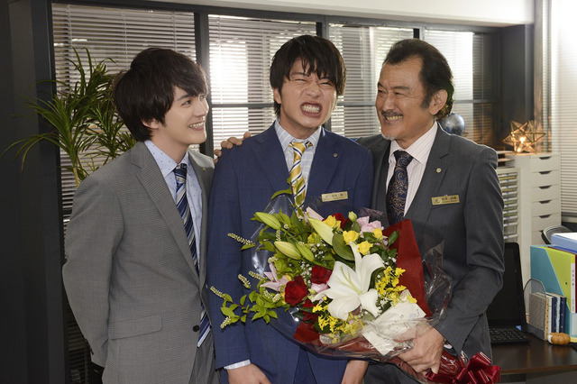 土曜ナイトドラマ「おっさんずラブ」クランクアップ (C)テレビ朝日