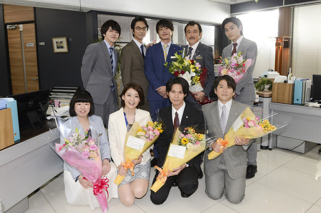 土曜ナイトドラマ「おっさんずラブ」クランクアップ (C)テレビ朝日