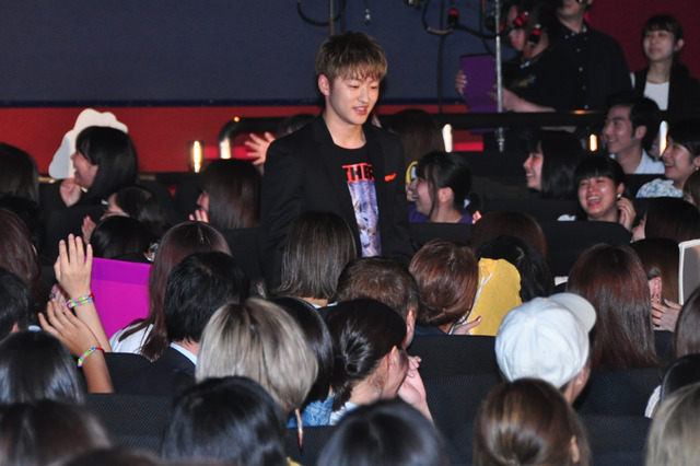 『虹色デイズ』完成披露試写会／佐野玲於