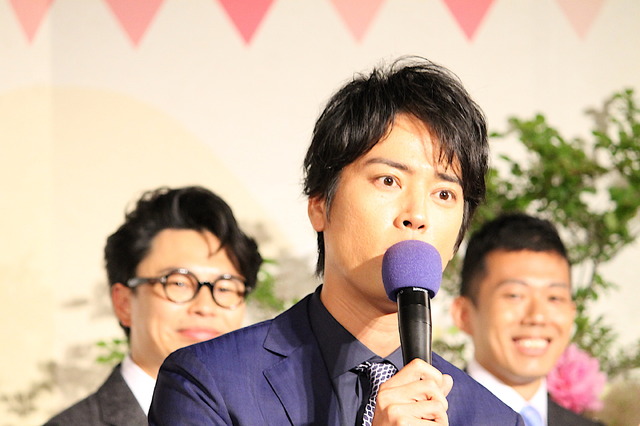 桐谷健太／連続テレビ小説「まんぷく」新キャスト発表会