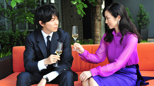 『セカンドバージン』撮影の様子