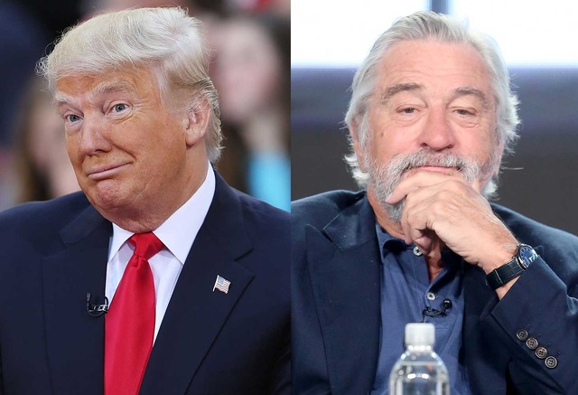 ドナルド・トランプ＆ロバート・デ・ニーロ (C) Getty Images