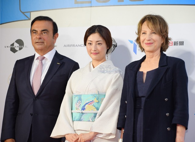 カルロス・ゴーン氏、常盤貴子、ナタリー・バイ／フランス映画祭2018 オープニングセレモニー