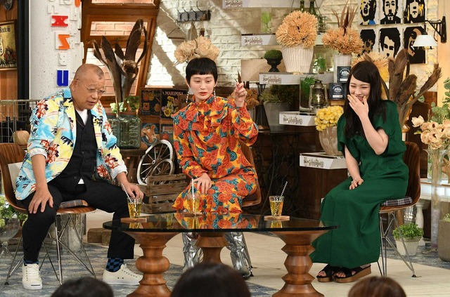 コムアイ「A-Studio」 (C) TBS