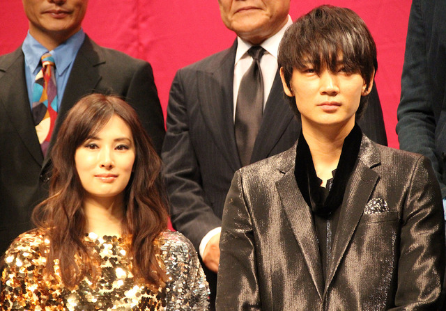 北川景子、綾野剛／『パンク侍、斬られて候』完成披露舞台挨拶