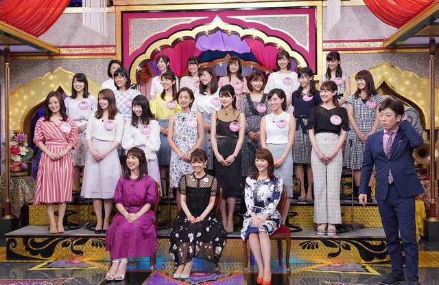 小林麻耶、川田裕美、新井恵理那とフリーアナ軍団「今夜くらべてみました」2時間スペシャル (C) NTV