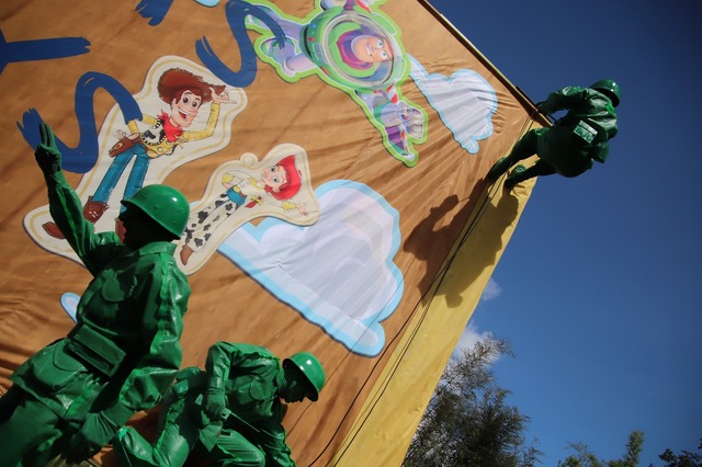 フロリダ「トイ・ストーリーランド」竣工式