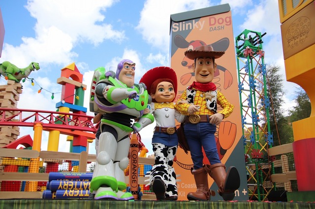 フロリダ「トイ・ストーリーランド」竣工式