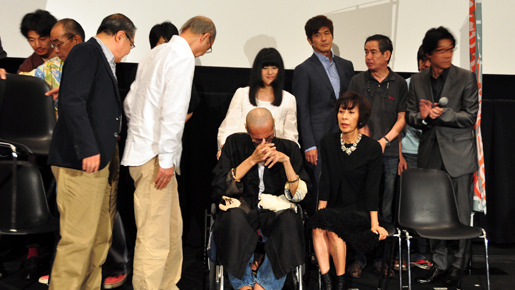 『大鹿村騒動記』プレミア試写会 舞台挨拶