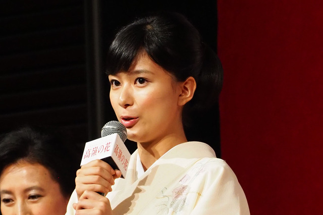 「高嶺の花」記者会見