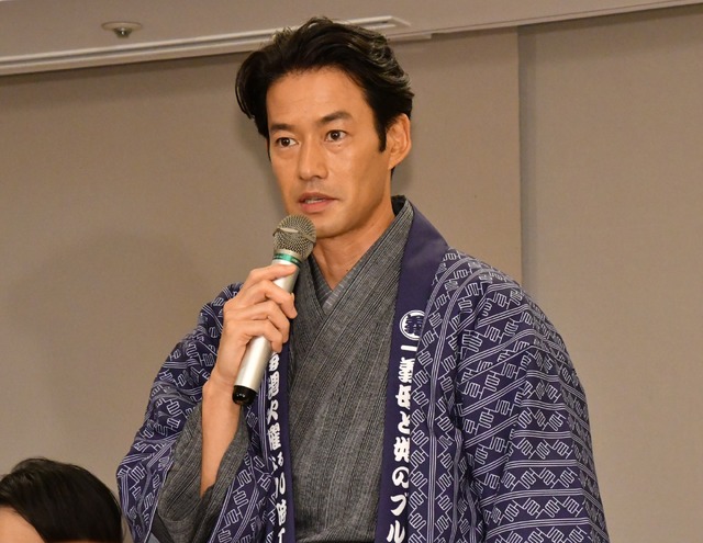 竹野内豊/「義母と娘のブルース」の制作発表会見