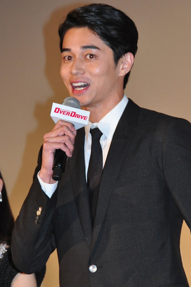 『OVER DRIVE』完成披露試写会／東出昌大