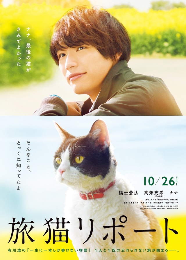 『旅猫リポート』(C)2018「旅猫リポート」製作委員会 (C)有川浩/講談社