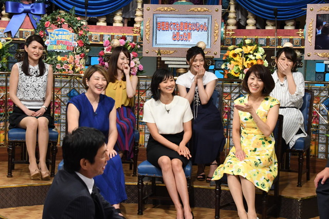 「踊る踊る踊る！さんま御殿!! この夏超アツい美女＆最強おバカ軍団暴走祭」　（C）NTV