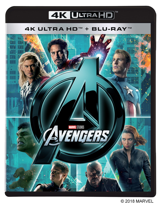『アベンジャーズ』4K UHD　（C） 2018 MARVEL
