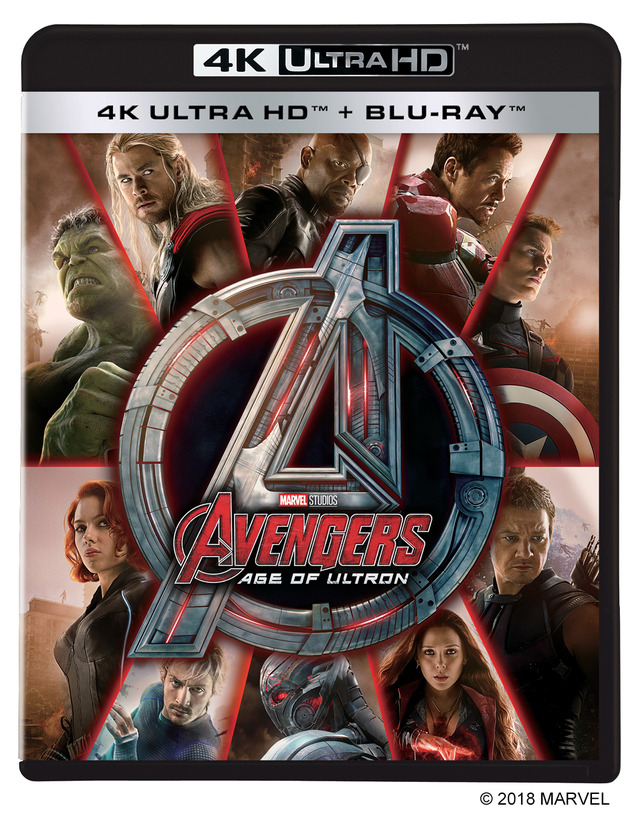 『アベンジャーズ／エイジ・オブ・ウルトロン』4K UHD　（C） 2018 MARVEL