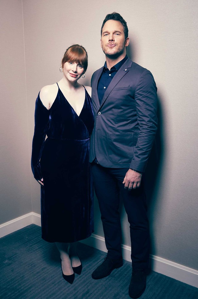 ブライス・ダラス・ハワード＆クリス・プラット『ジュラシック・ワールド／炎の王国』／photo：You Ishii