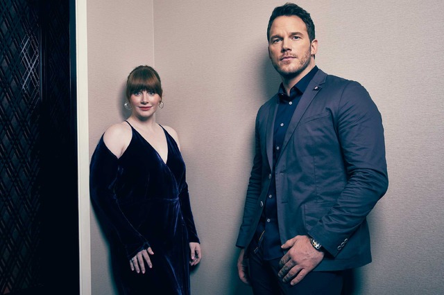 ブライス・ダラス・ハワード＆クリス・プラット『ジュラシック・ワールド／炎の王国』／photo：You Ishii