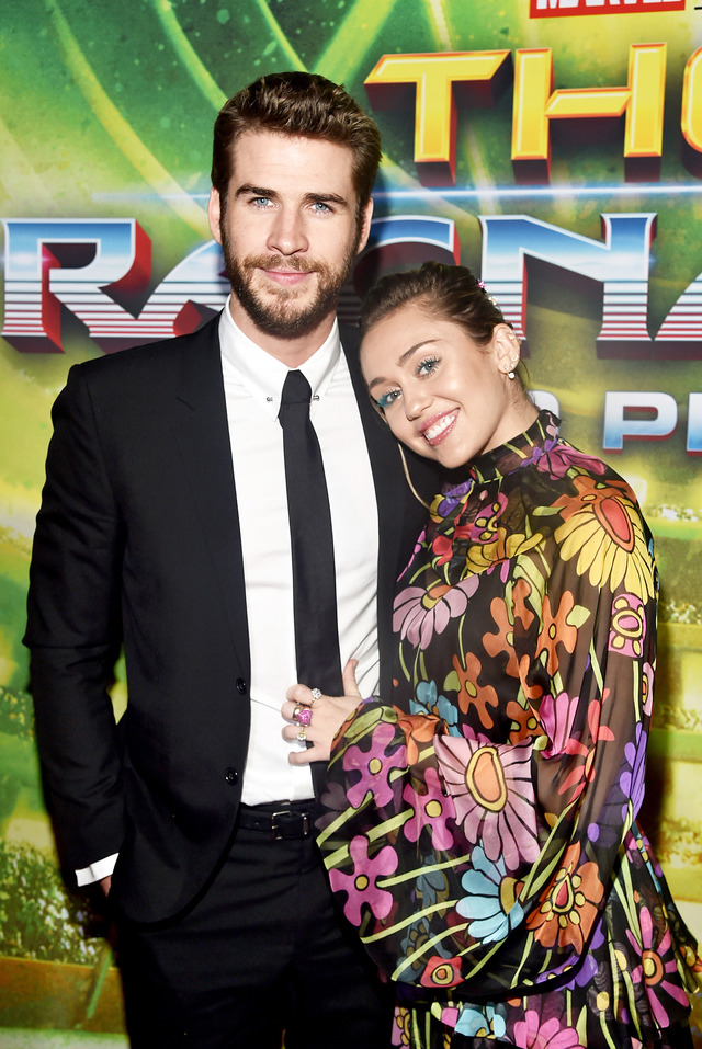 マイリー・サイラス＆リアム・ヘムズワース-(C) Getty Images