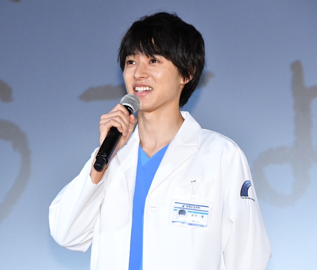 山崎賢人/連続ドラマ「グッド・ドクター」の第1話完成披露試写会