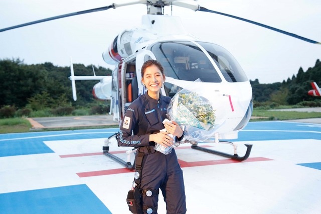 新木優子/「コード・ブルー~ドクターヘリ緊急救命~THE THIRD SEASON」クランクアップ-(C)フジテレビ