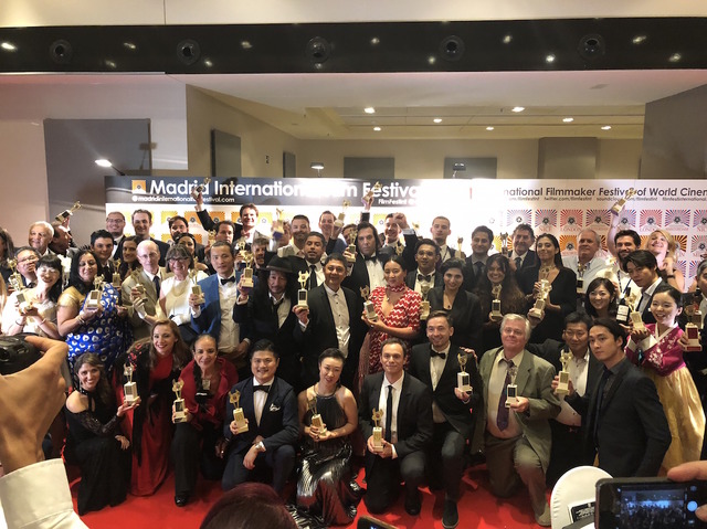 『ウスケボーイズ』マドリード国際映画祭にて(C)河合香織・小学館　(C)2018 Kart Entertainment Co., Ltd.