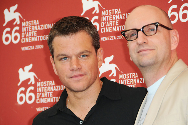 マット・デイモン&スティーヴン・ソダーバーグ監督-(C)Getty Images