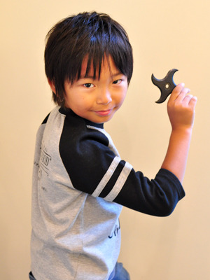 『忍たま乱太郎』加藤清史郎　photo：Naoki Kurozu