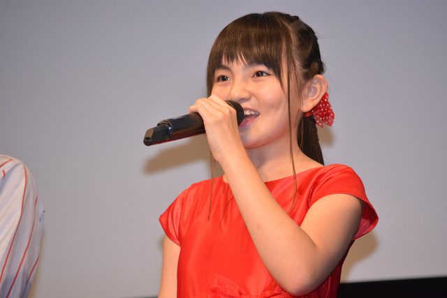 『ちいさな英雄-カニとタマゴと透明人間-』完成披露プレミア試写会/鈴木梨央