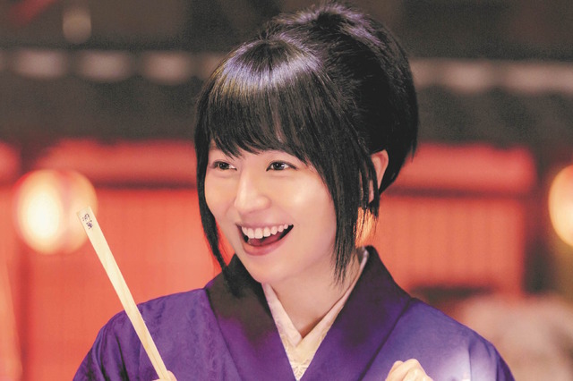 長澤まさみ（志村妙）／『銀魂２　掟は破るためにこそある』（C）空知英秋／集英社 （C）2018 映画「銀魂2」製作委員会