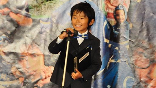 『忍たま乱太郎』加藤清史郎、一日支配人に就任！