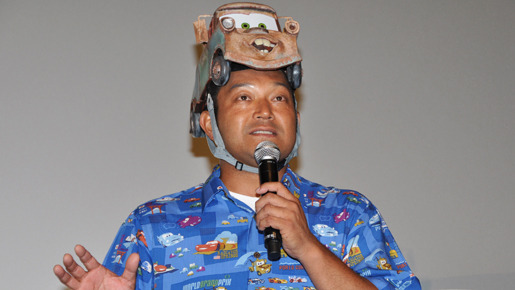 『カーズ2』初日舞台挨拶