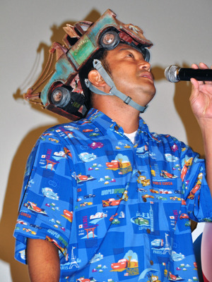 『カーズ2』初日舞台挨拶