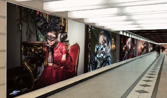 巨大ビジュアル広告が登場☆