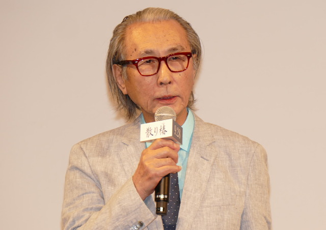 木村大作監督/『散り椿』完成報告記者会見