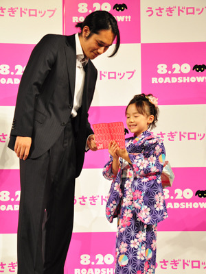 『うさぎドロップ』舞台挨拶