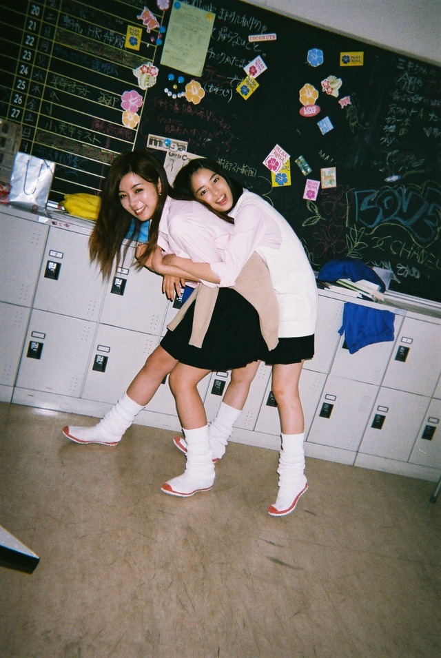 『SUNNY 強い気持ち・強い愛』写ルンですメイキングカット（C）2018「SUNNY」製作委員会