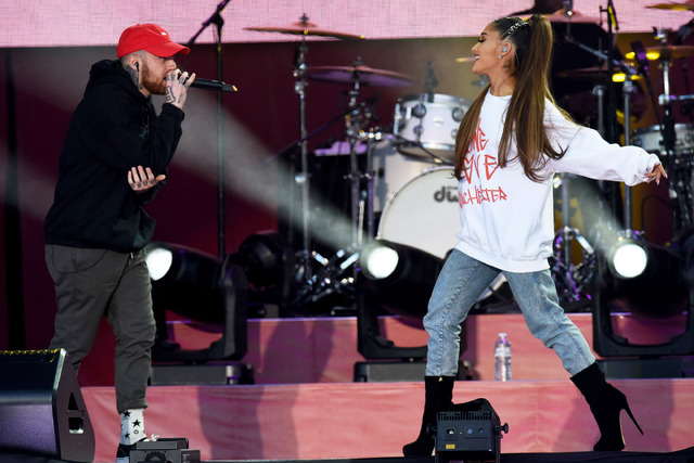 マック・ミラー、アリアナ・グランデ  (C) Getty Images