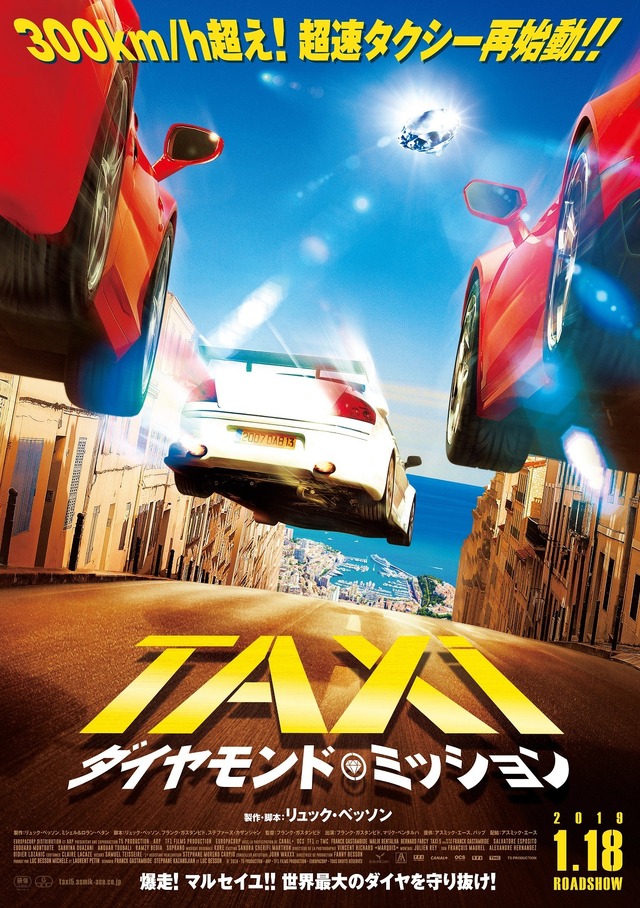 『TAXi ダイヤモンド・ミッション』本ポスター