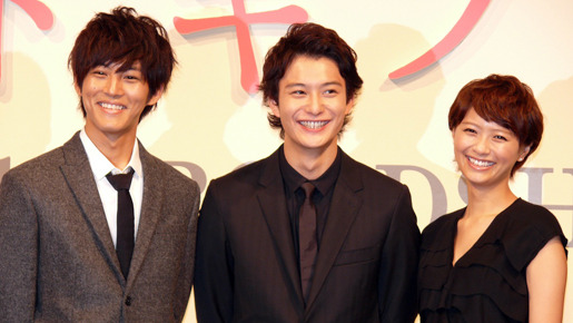 『アントキノイノチ』完成報告会見