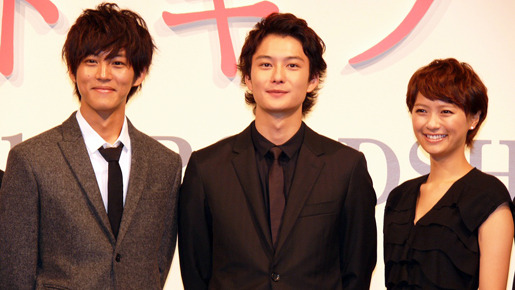 『アントキノイノチ』完成報告会見