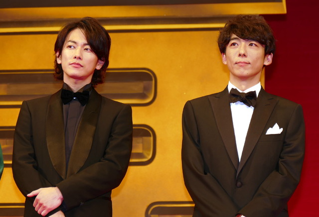 待望の初共演!佐藤健、高橋一生/『億男』完成披露試写会
