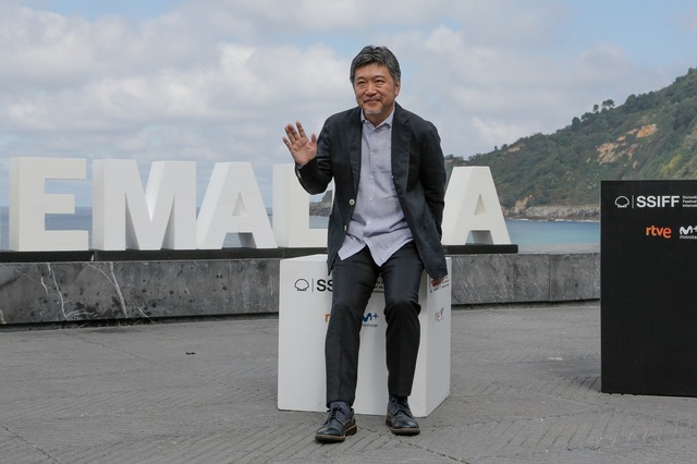 是枝裕和監督　サン・セバスチャン国際映画祭にて　(C)Festival de San Sebastian. Photo Jorge Fuembuena.jp