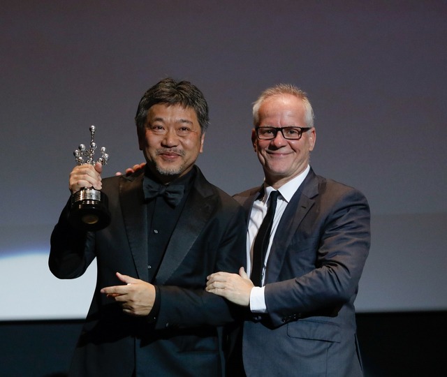 是枝裕和監督　サン・セバスチャン国際映画祭にて　(C)Festival de San Sebastian. Photo Pablo Gomez