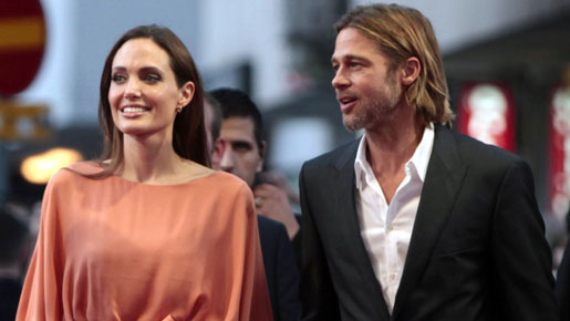 アンジェリーナ・ジョリー＆ブラッド・ピット -(C) Reuters/AFLO