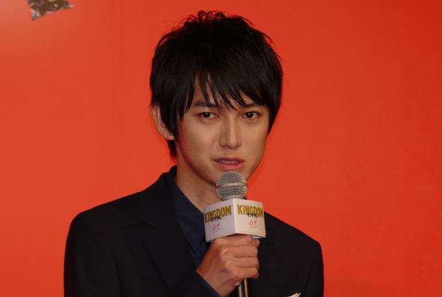 本郷奏多　実写版『キングダム』製作報告会見