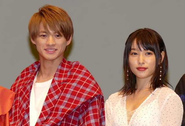 平野紫耀(King & Prince) 桜井日奈子 『ういらぶ。』完成披露試写会